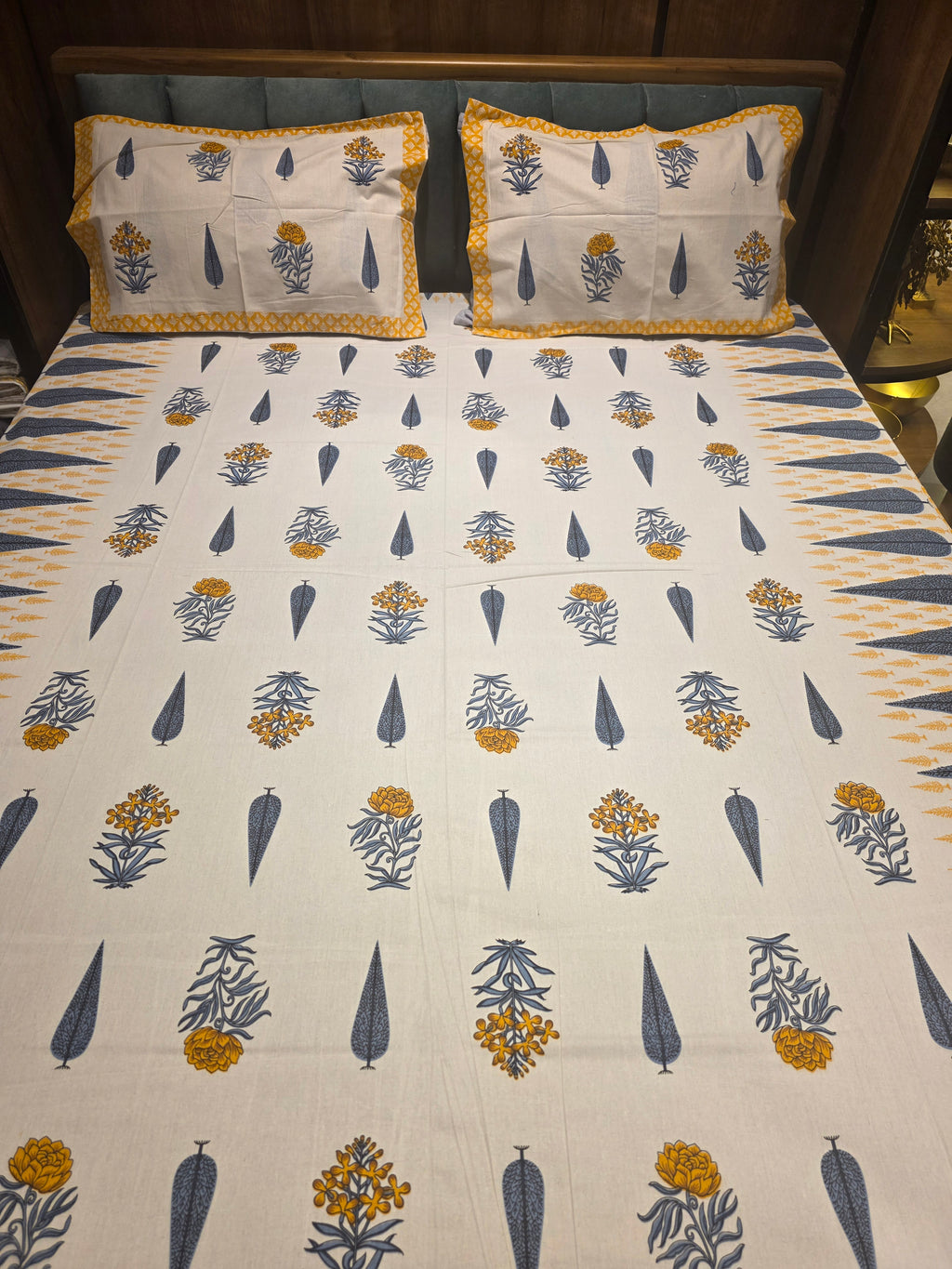 Cotton Double Bedsheet Set