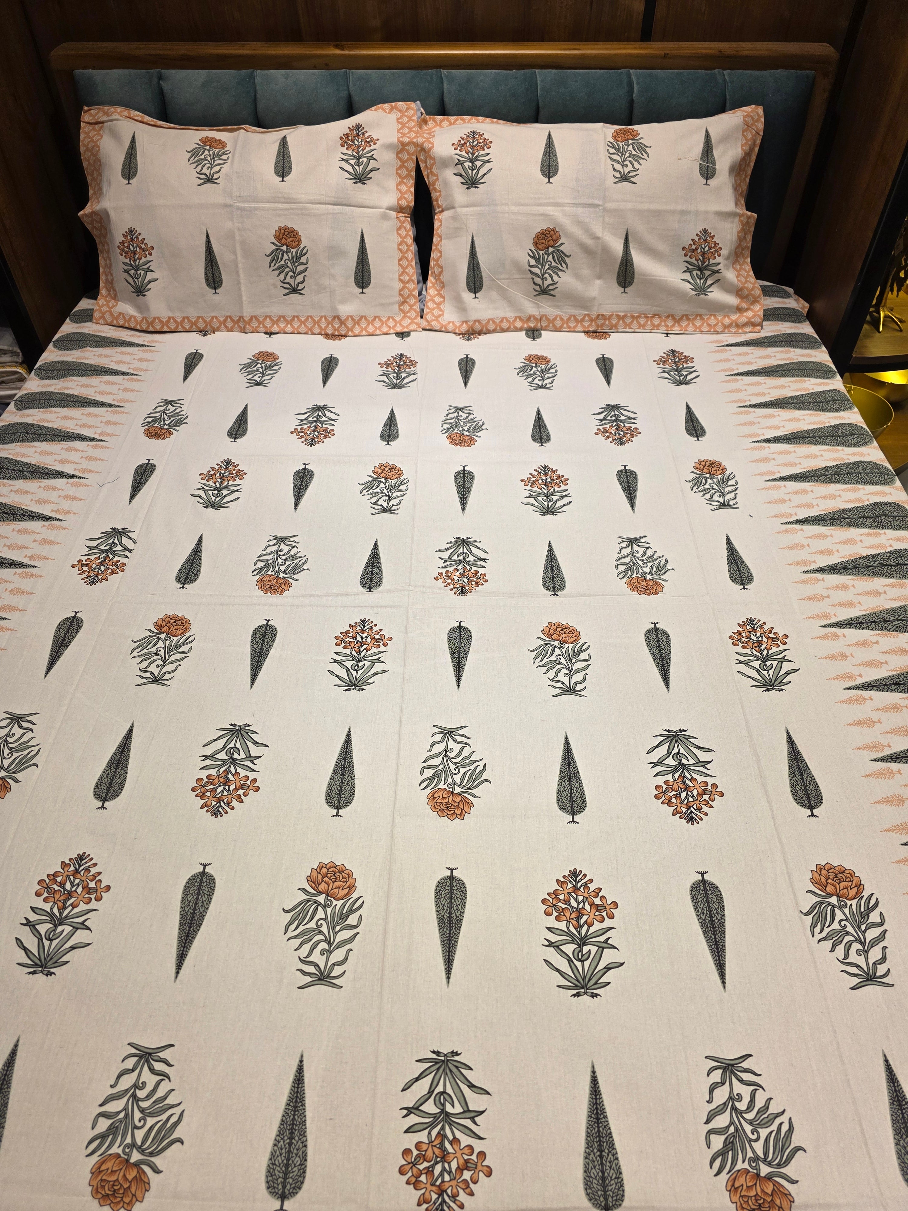 Cotton Double Bedsheet Set