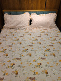 Floral King Size Bedsheet Set