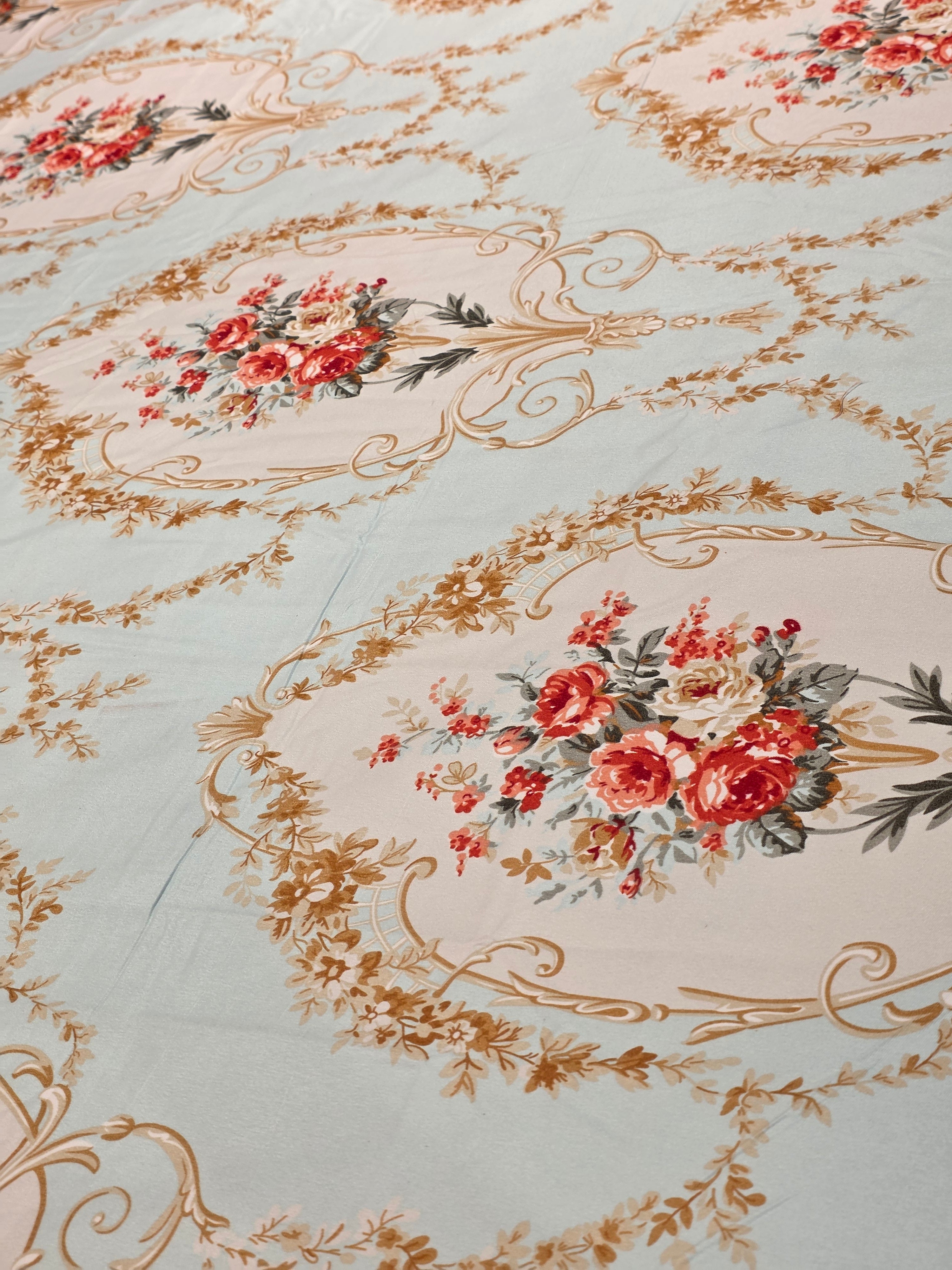 Floral King Size Bedsheet Set