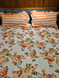 Floral King Size Bedsheet Set
