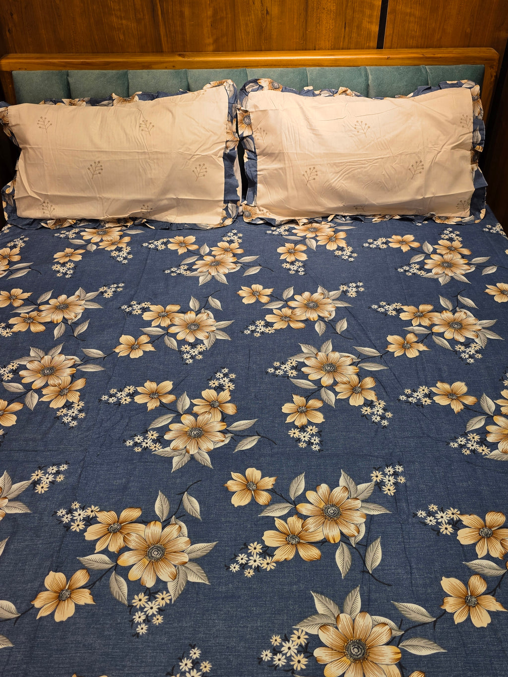 Floral King Size Bedsheet Set