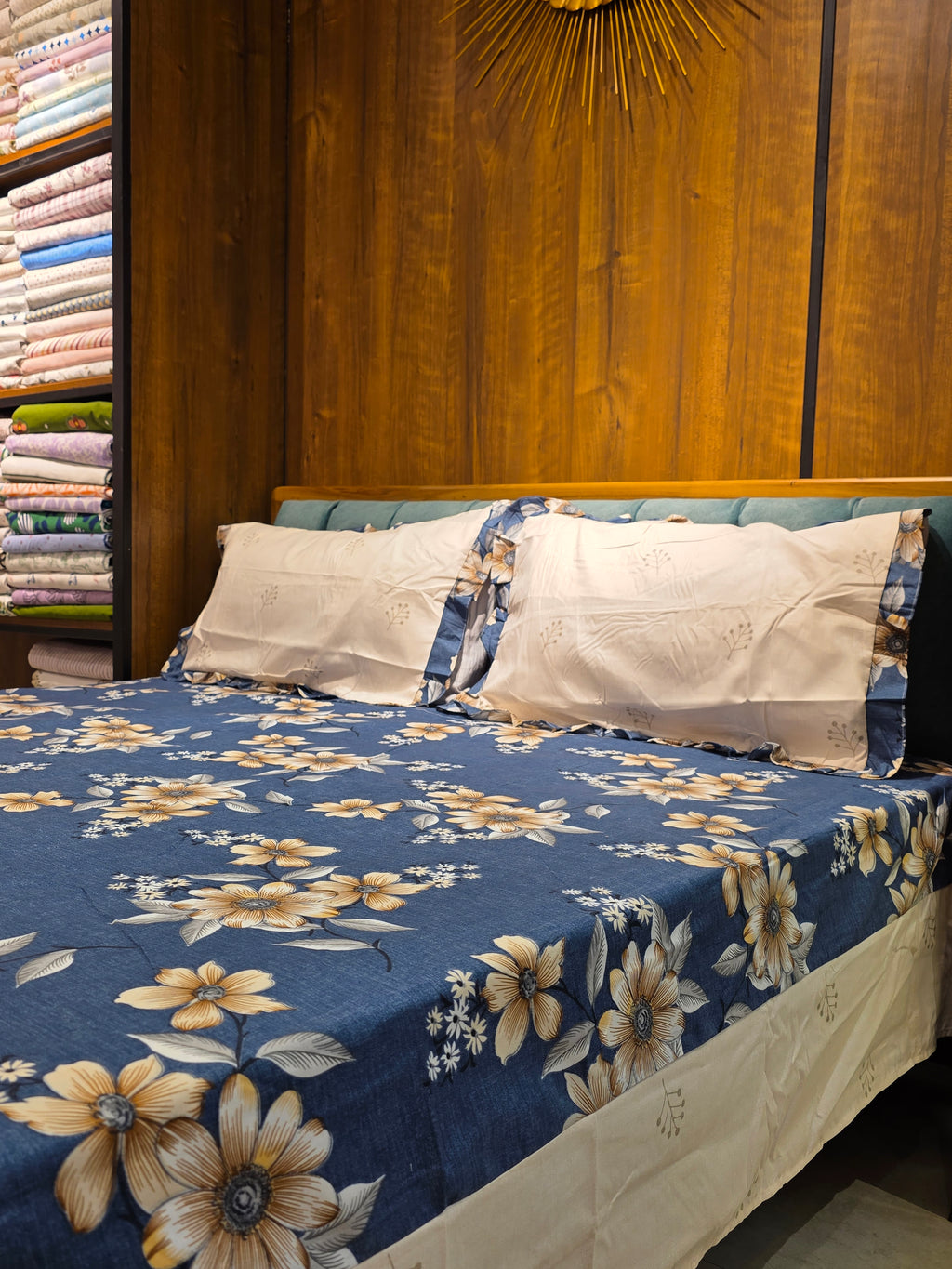 Floral King Size Bedsheet Set