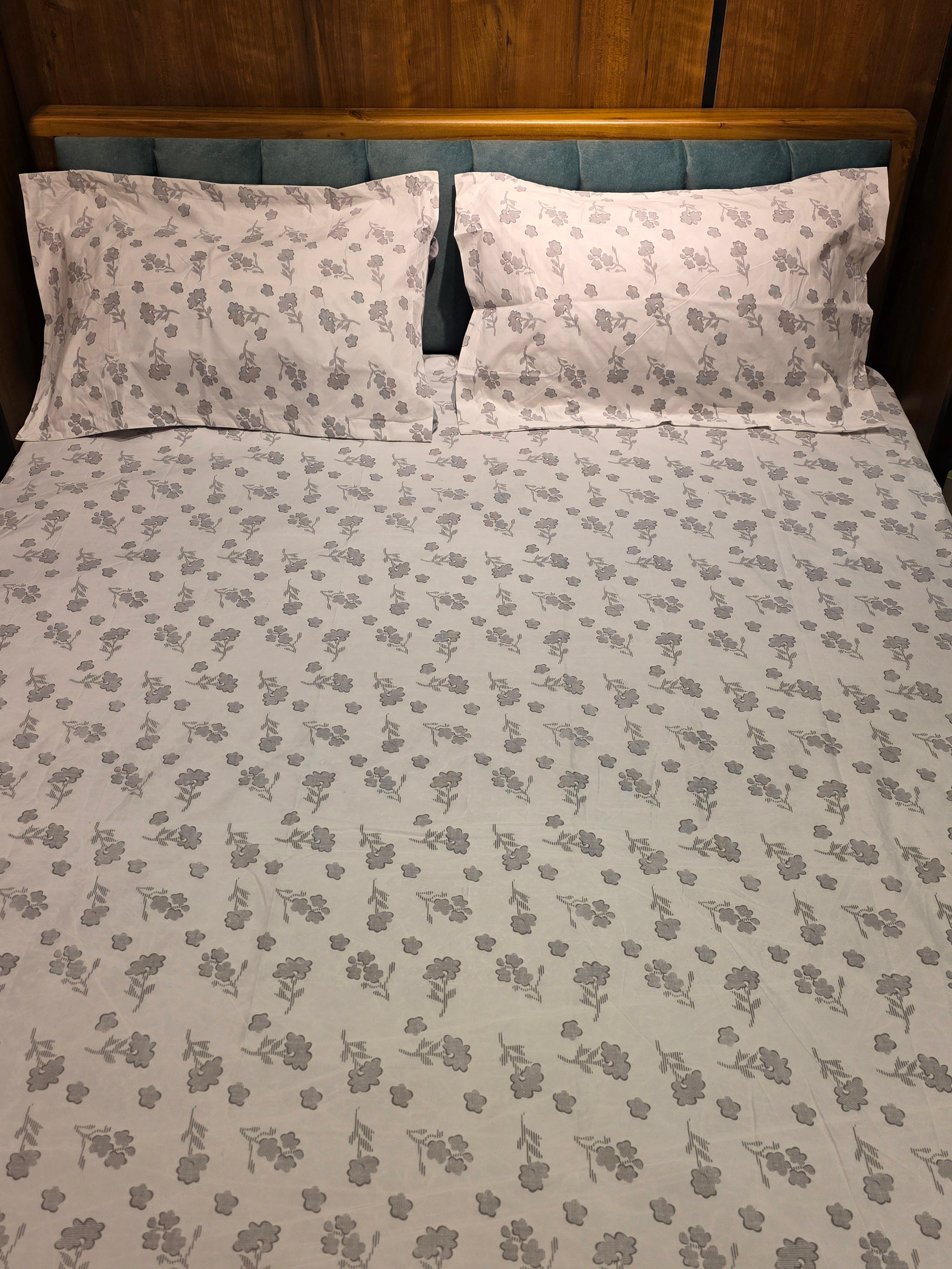 King Size Contrast Bedsheet Set