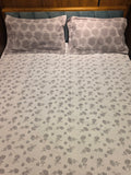 King Size Contrast Bedsheet Set