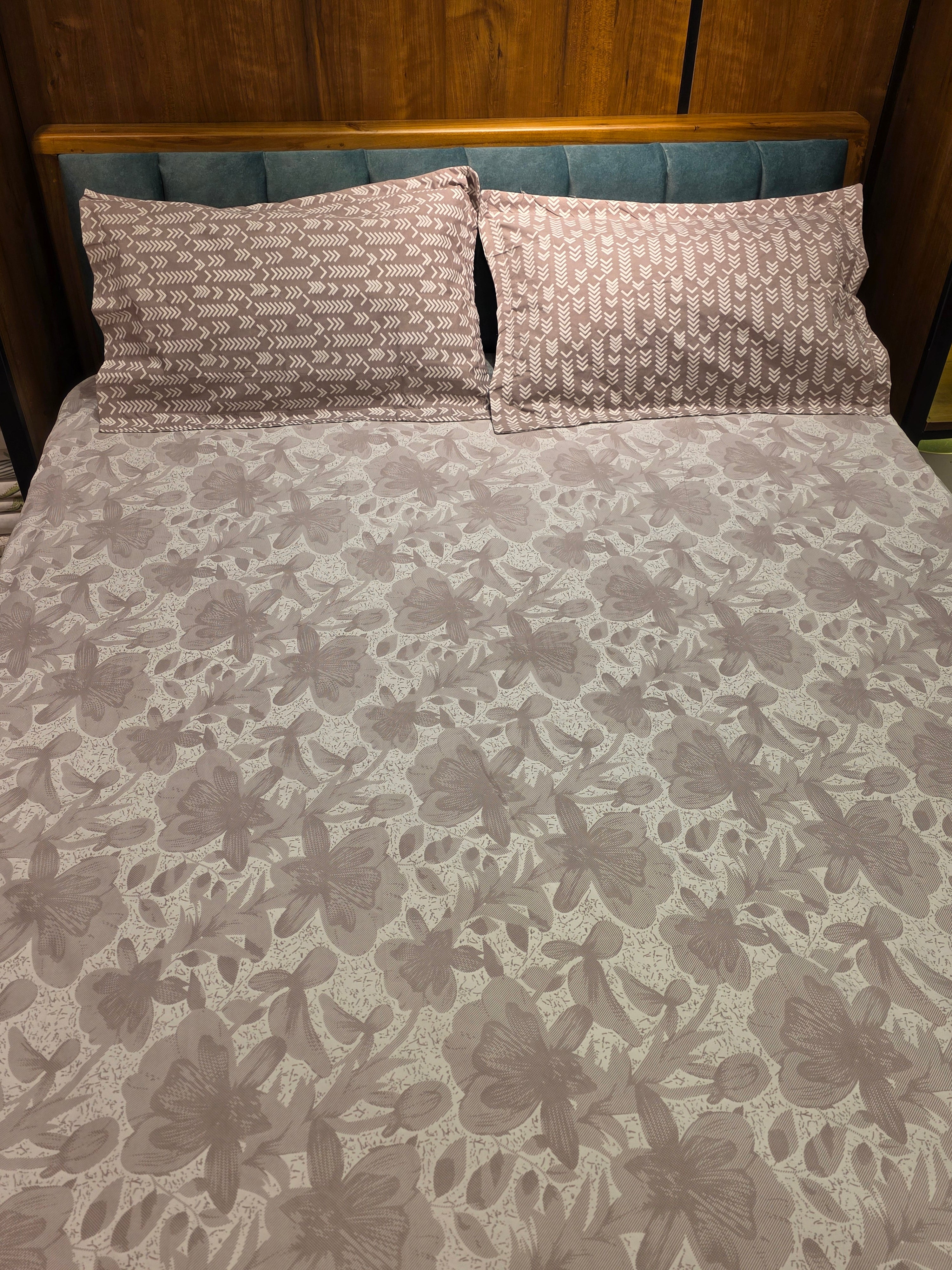 King Size Contrast Bedsheet Set