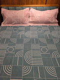 King Size Contrast Bedsheet Set