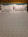 King Size Contrast Bedsheet Set