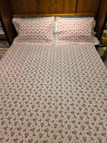 Queen Size Lace Bedsheet Set
