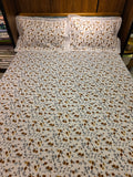 Queen Size Lace Bedsheet Set