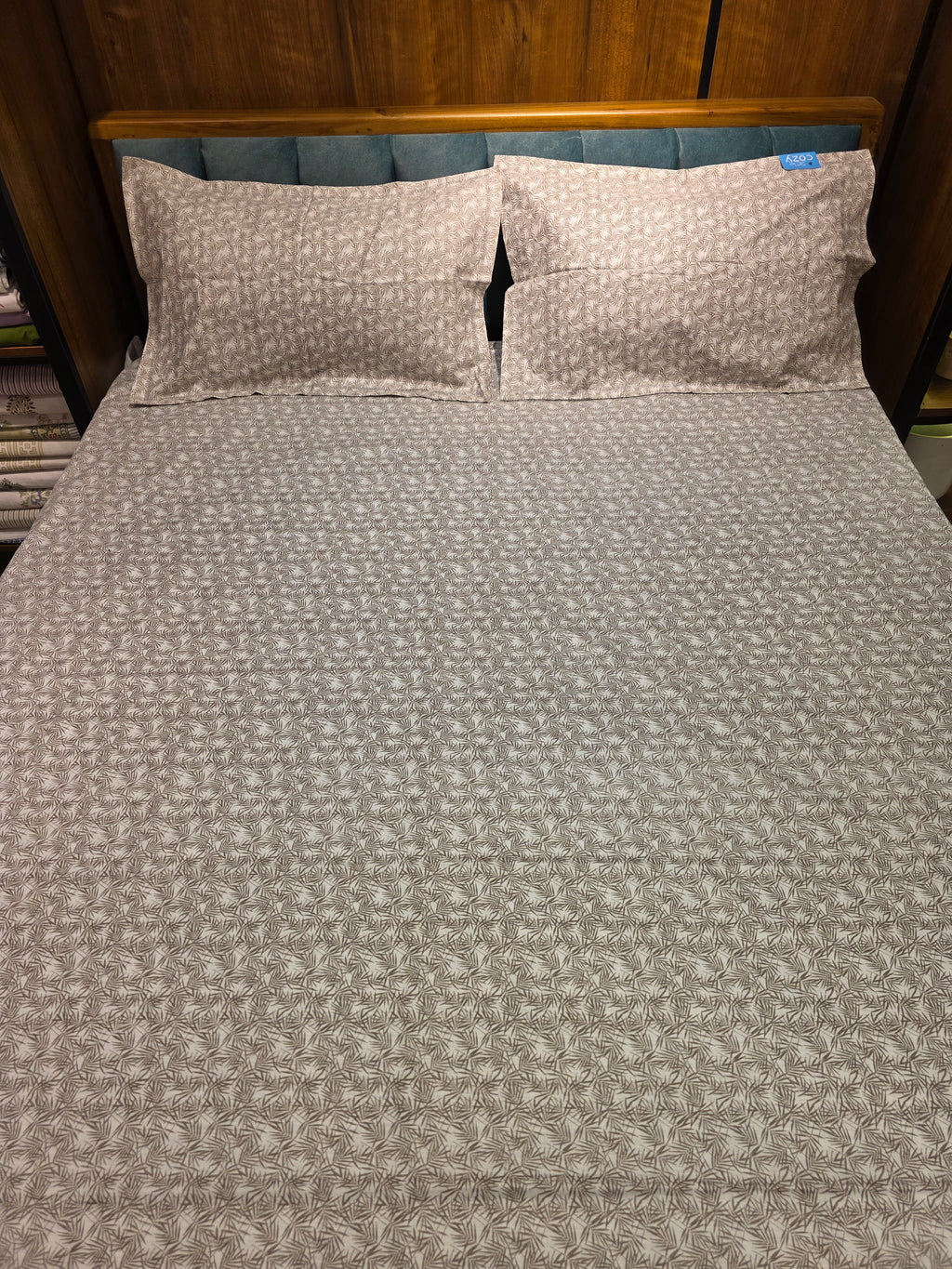 Queen Size Floral Bedsheet Set