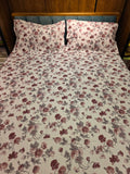Queen Size Floral Bedsheet Set