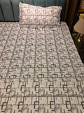 Premium Single Bedsheet & Reversible Dohar Set