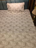 Premium Single Bedsheet & Reversible Dohar Set