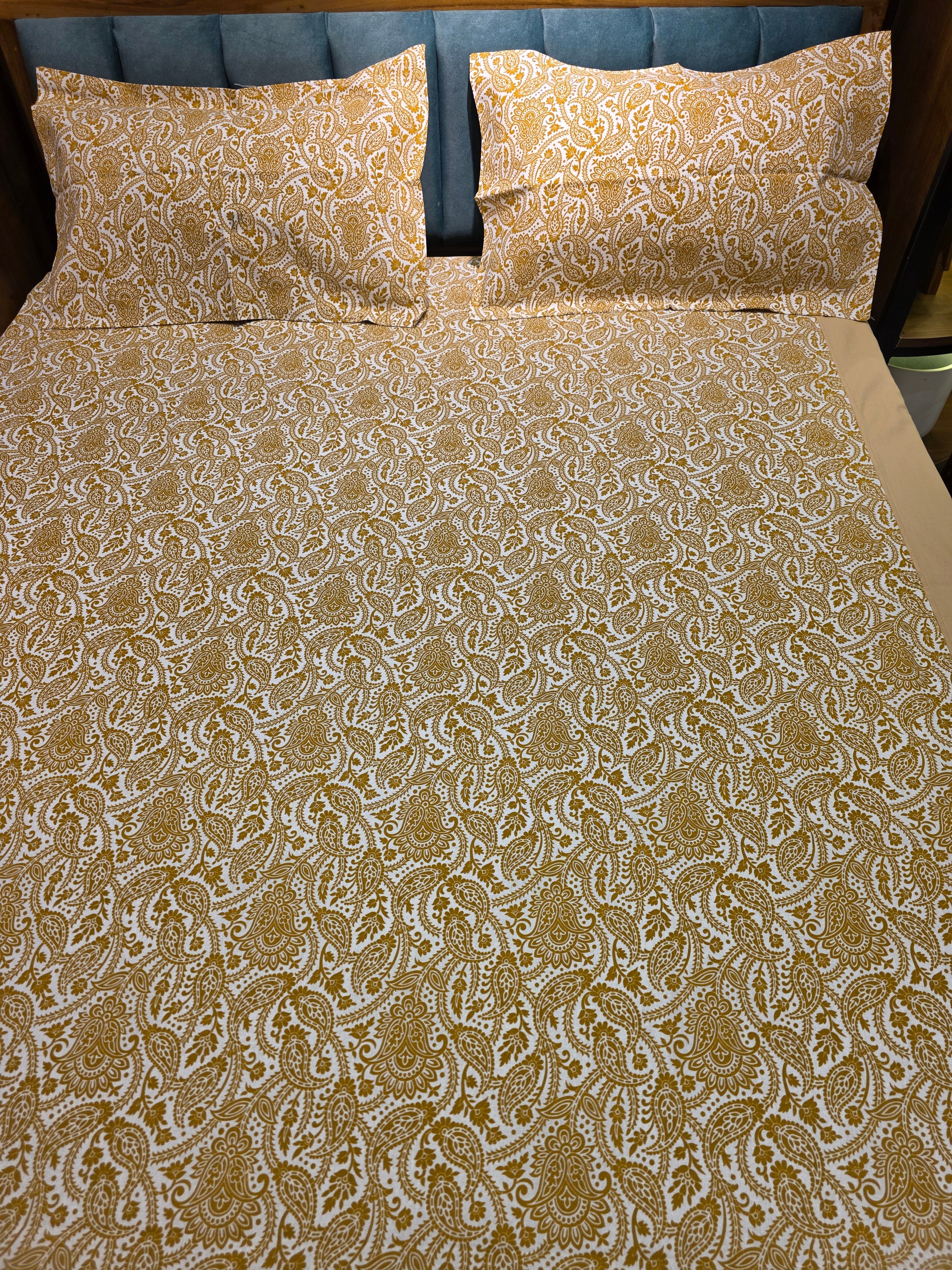 King Border Bedsheet Set