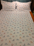 King Border Bedsheet Set