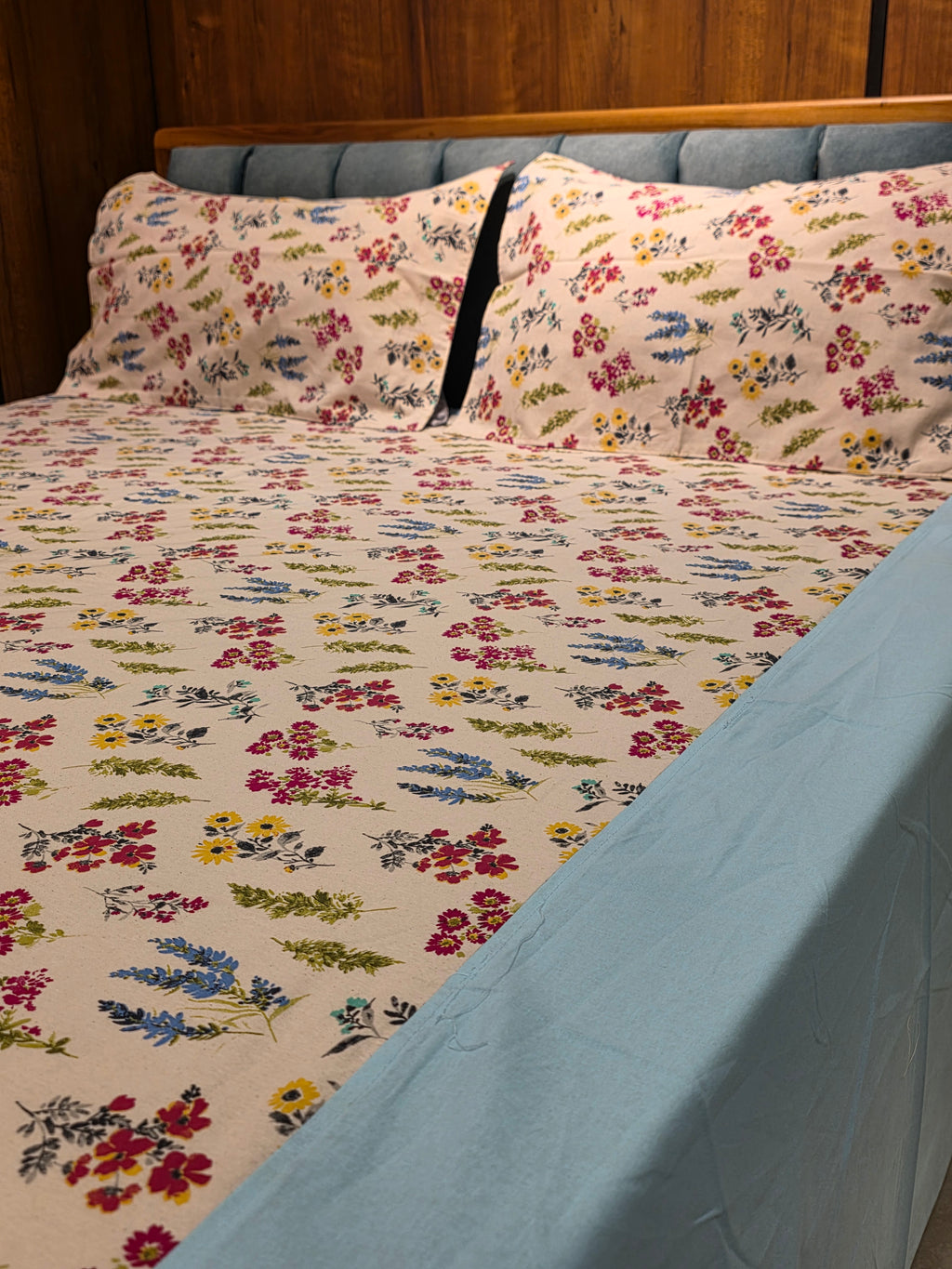 King Border Bedsheet Set