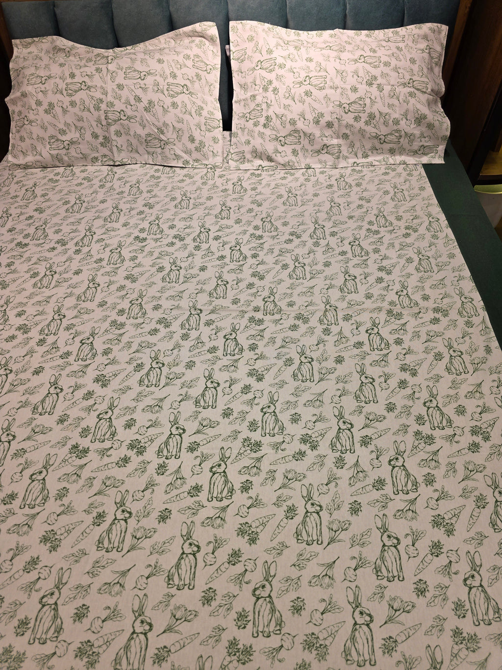 King Border Bedsheet Set