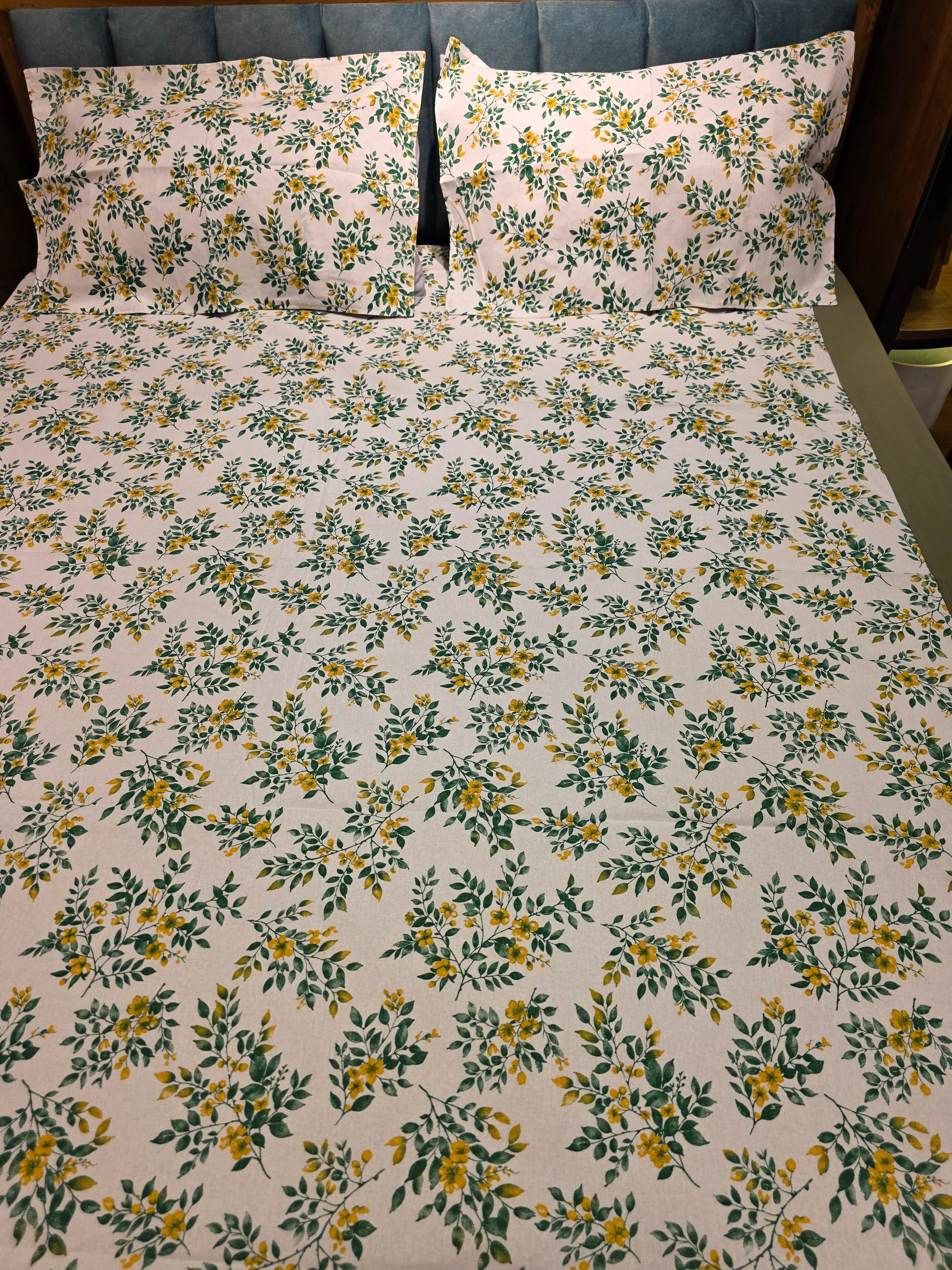 King Border Bedsheet Set