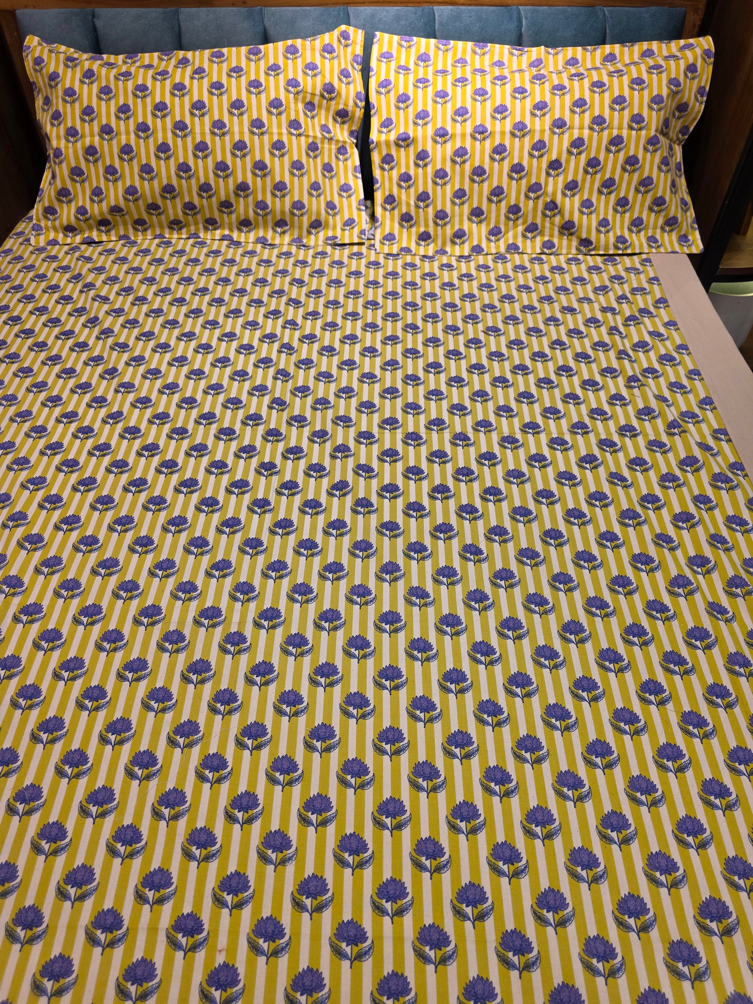 King Border Bedsheet Set