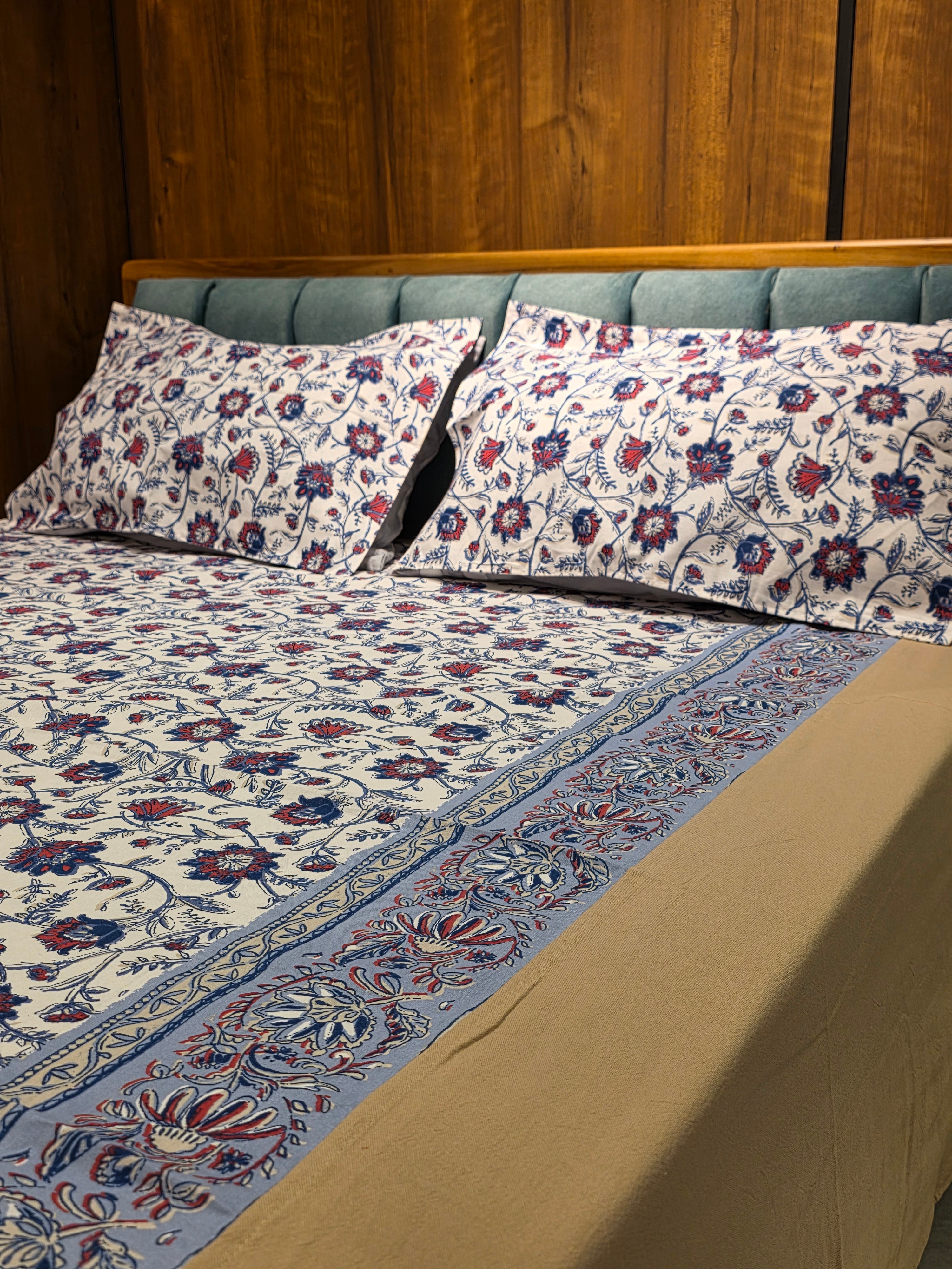 King Border Bedsheet Set