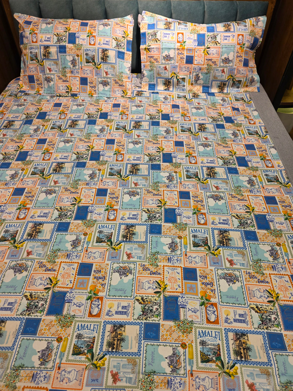 King Border Bedsheet Set