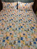 King Border Bedsheet Set