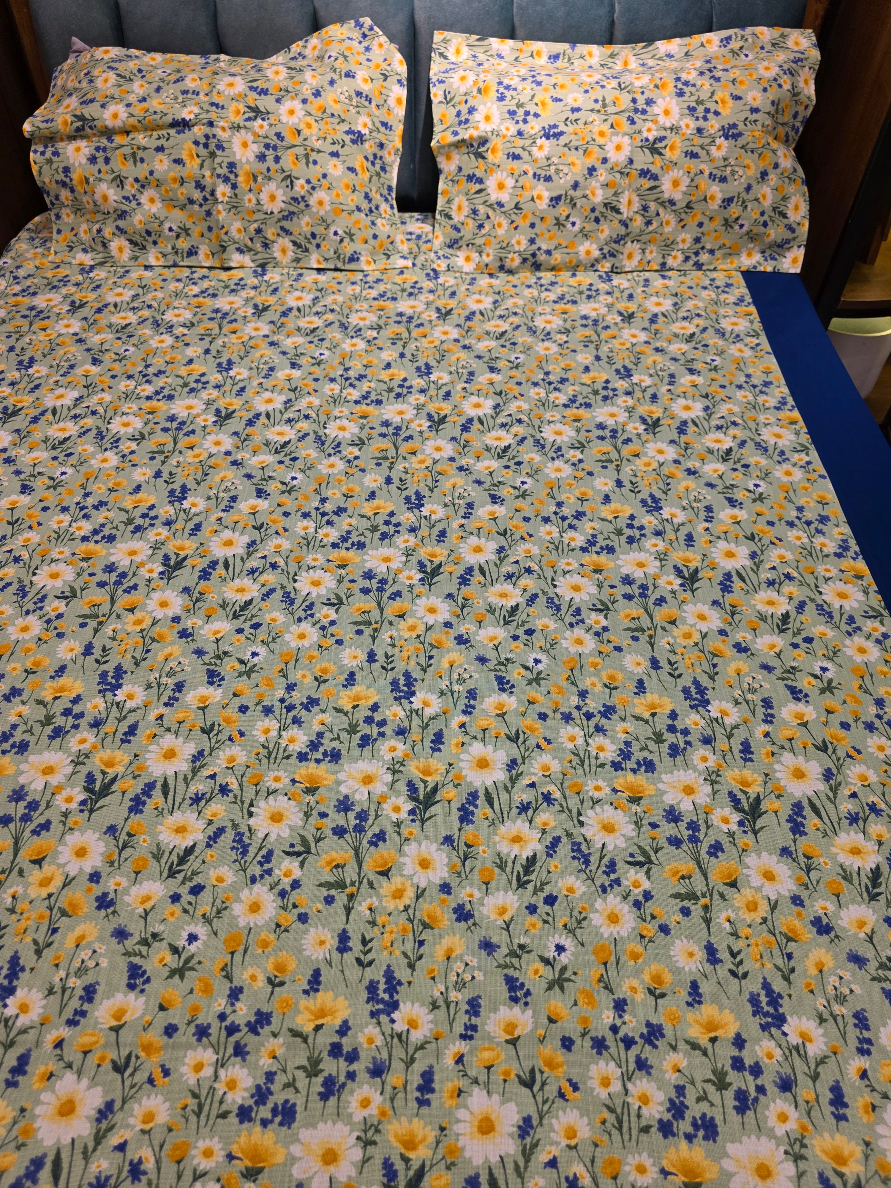 King Border Bedsheet Set