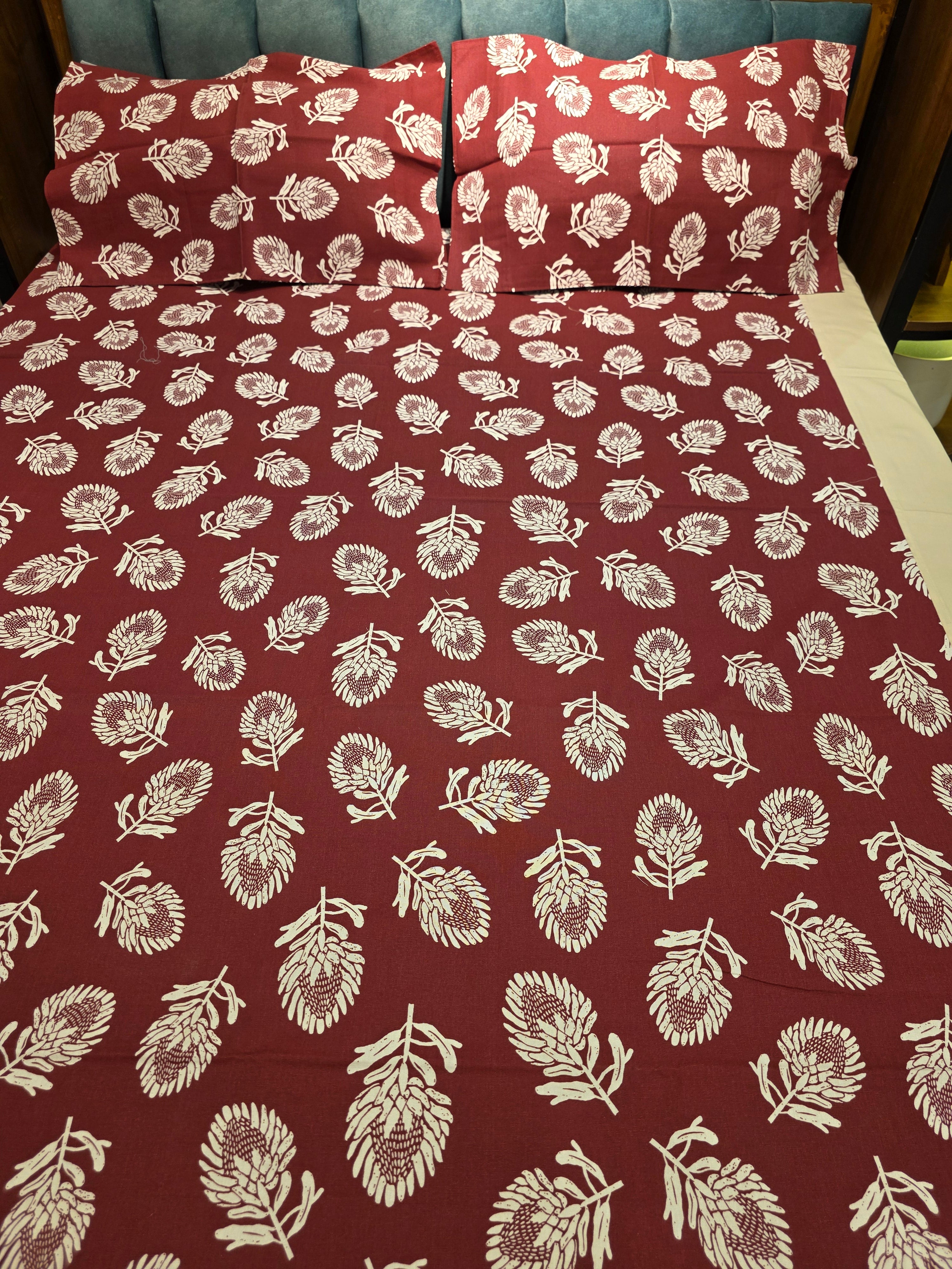 King Border Bedsheet Set