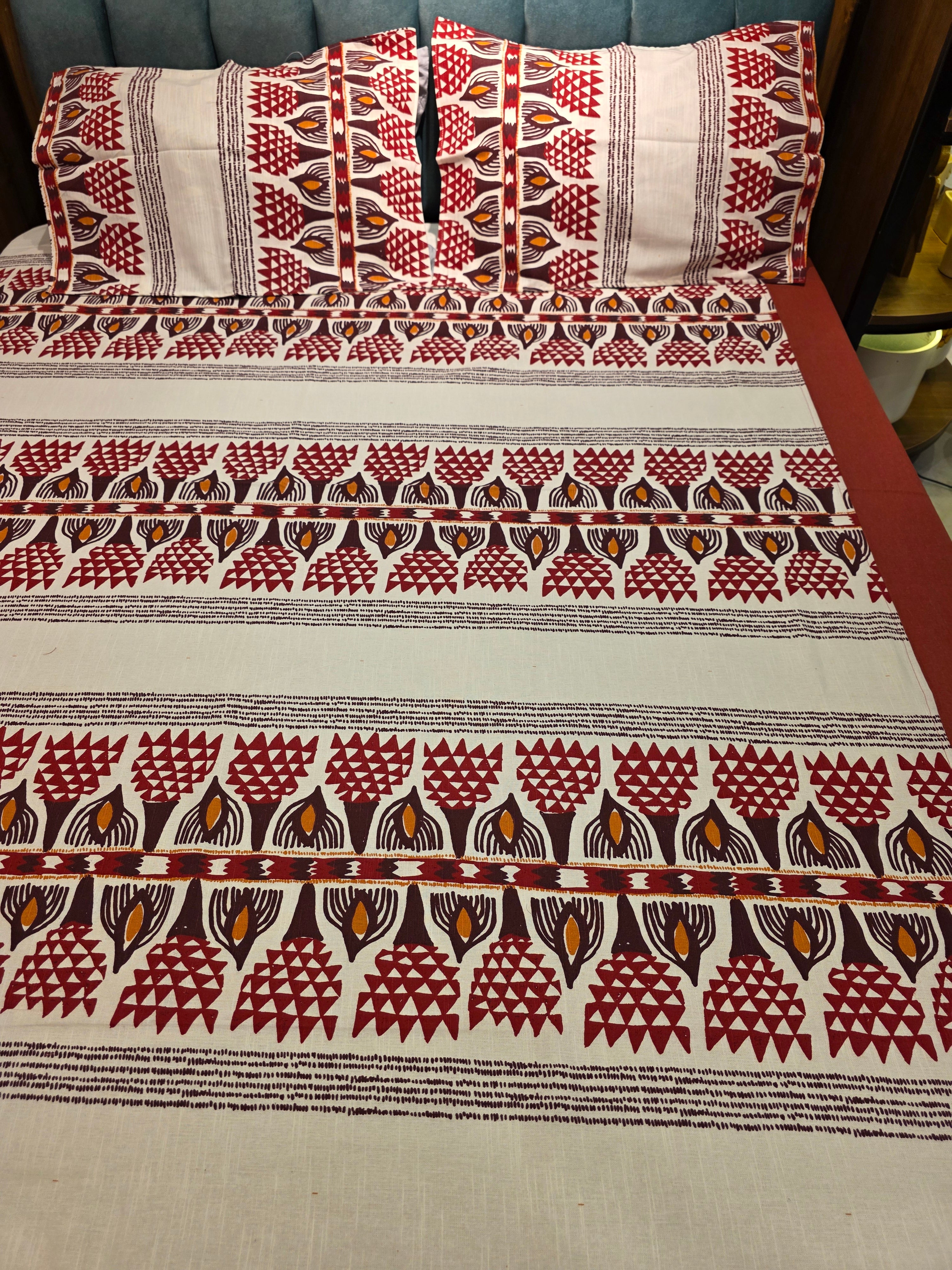 King Border Bedsheet Set