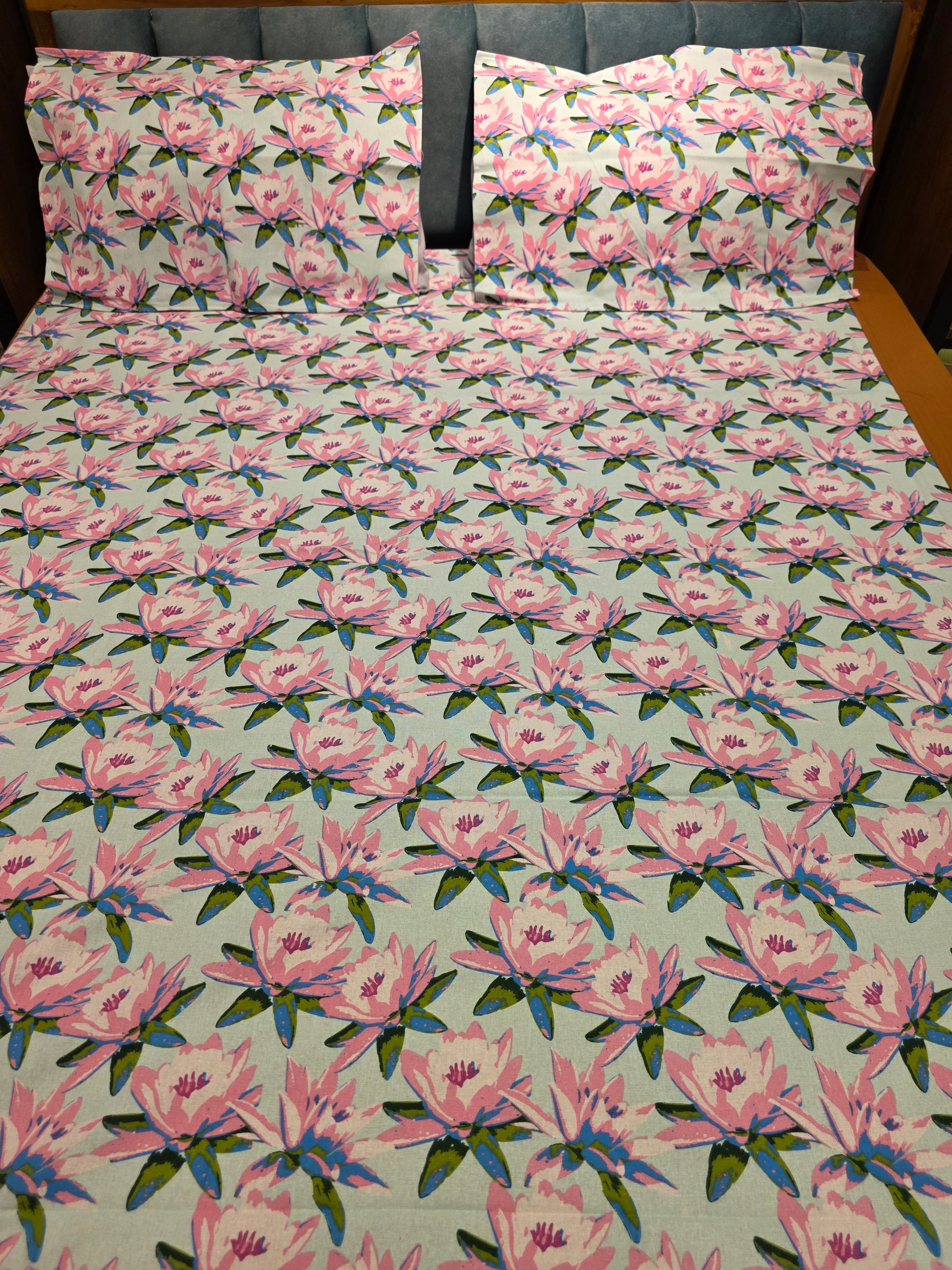 King Border Bedsheet Set