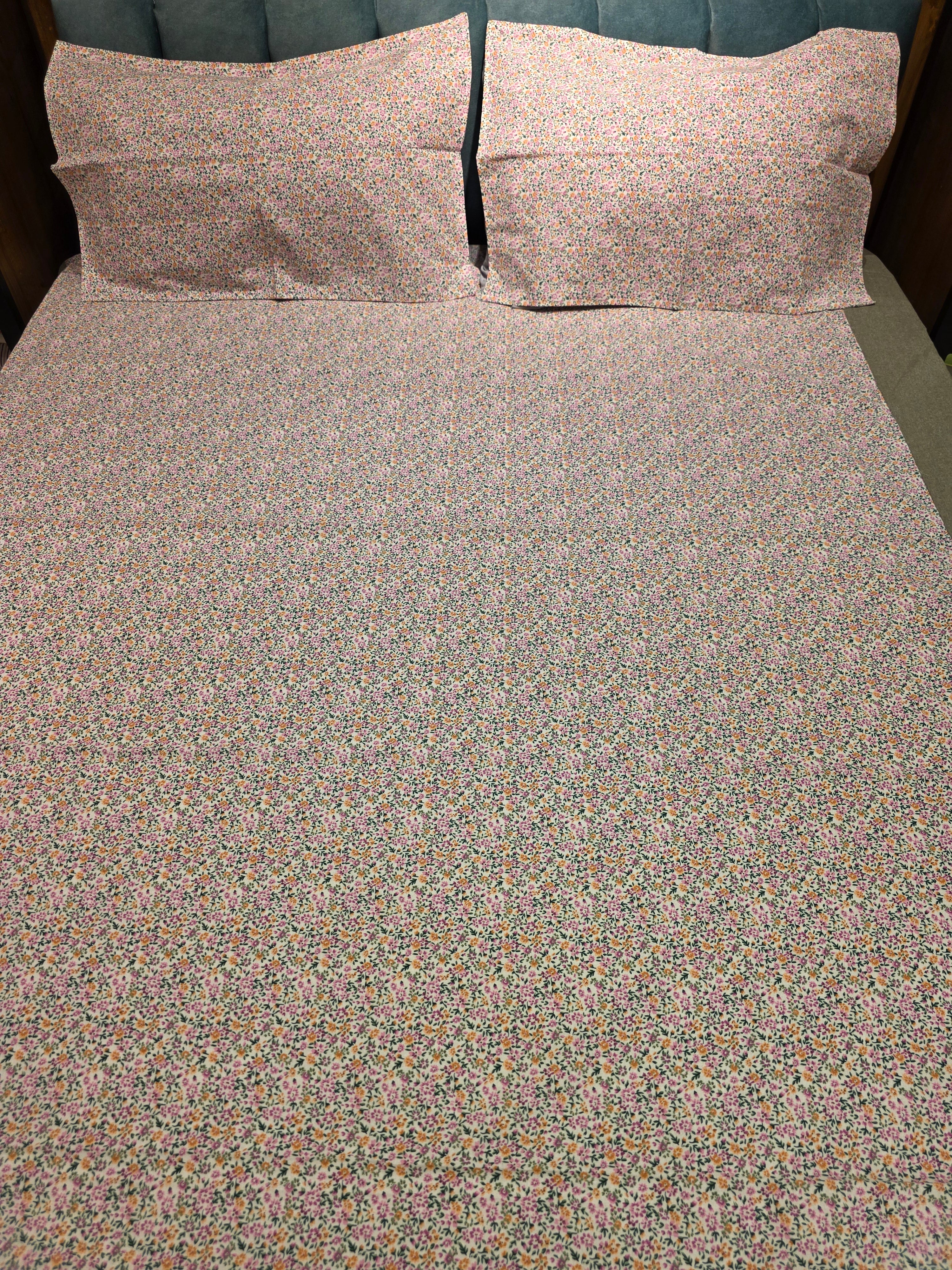 King Border Bedsheet Set