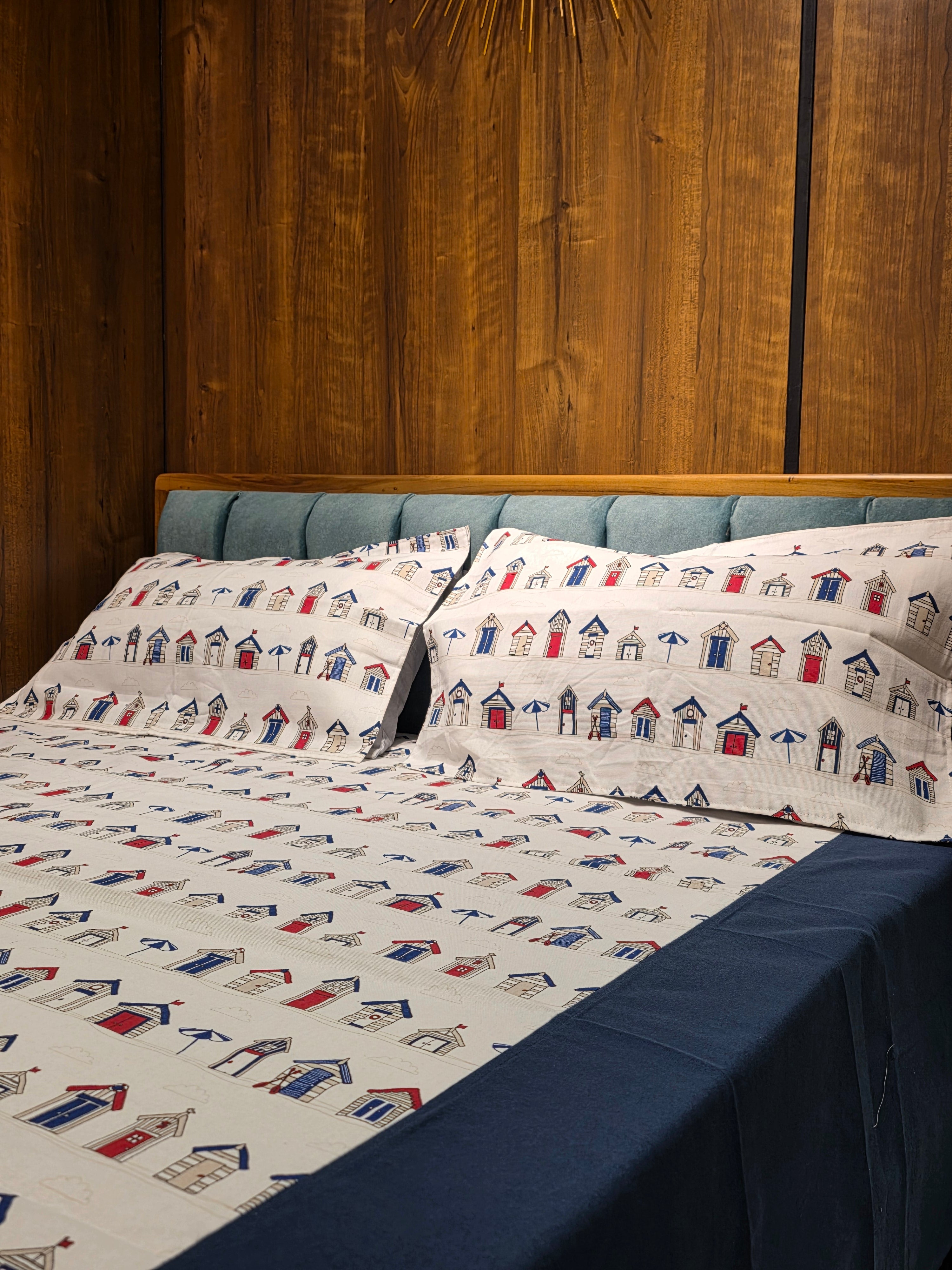 King Border Bedsheet Set