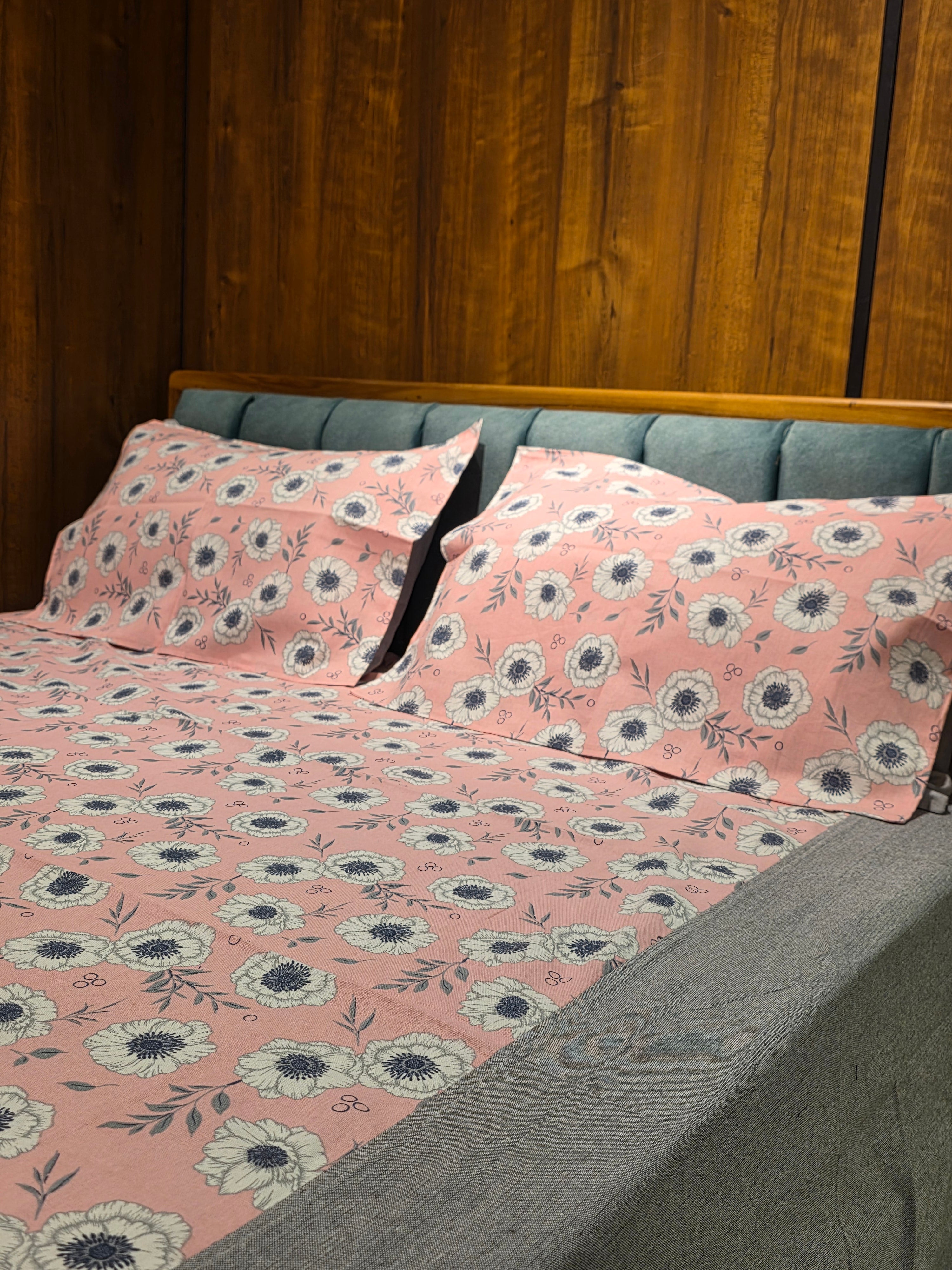 King Border Bedsheet Set