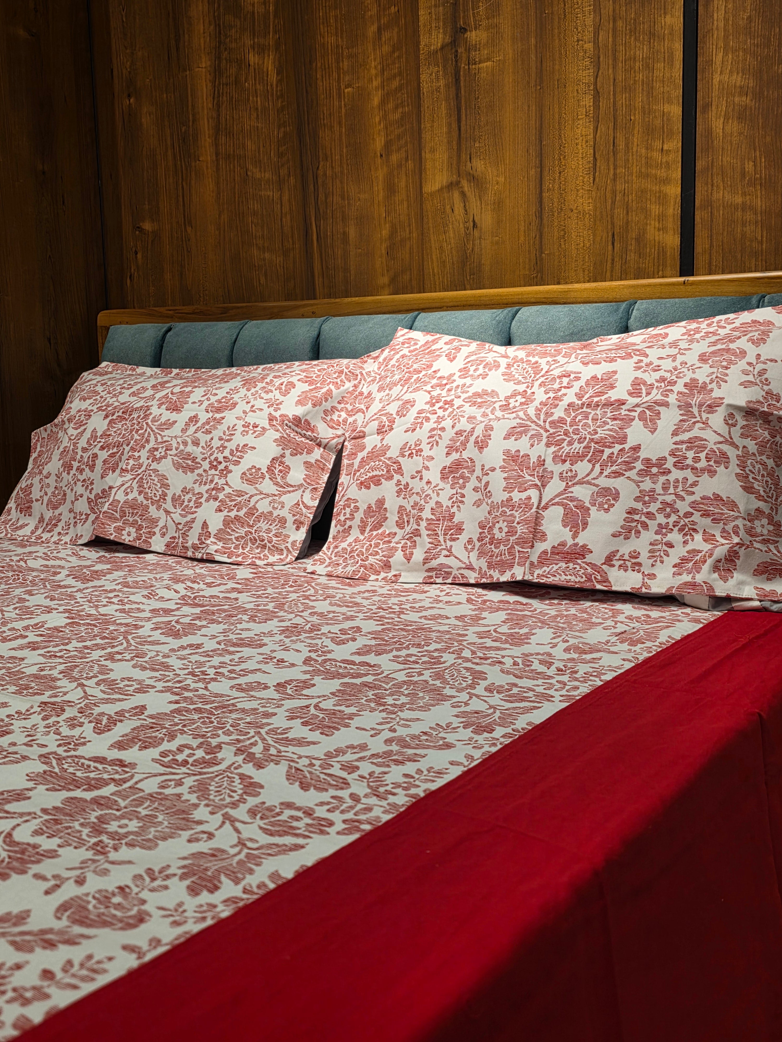 King Border Bedsheet Set