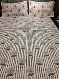 King Border Bedsheet Set