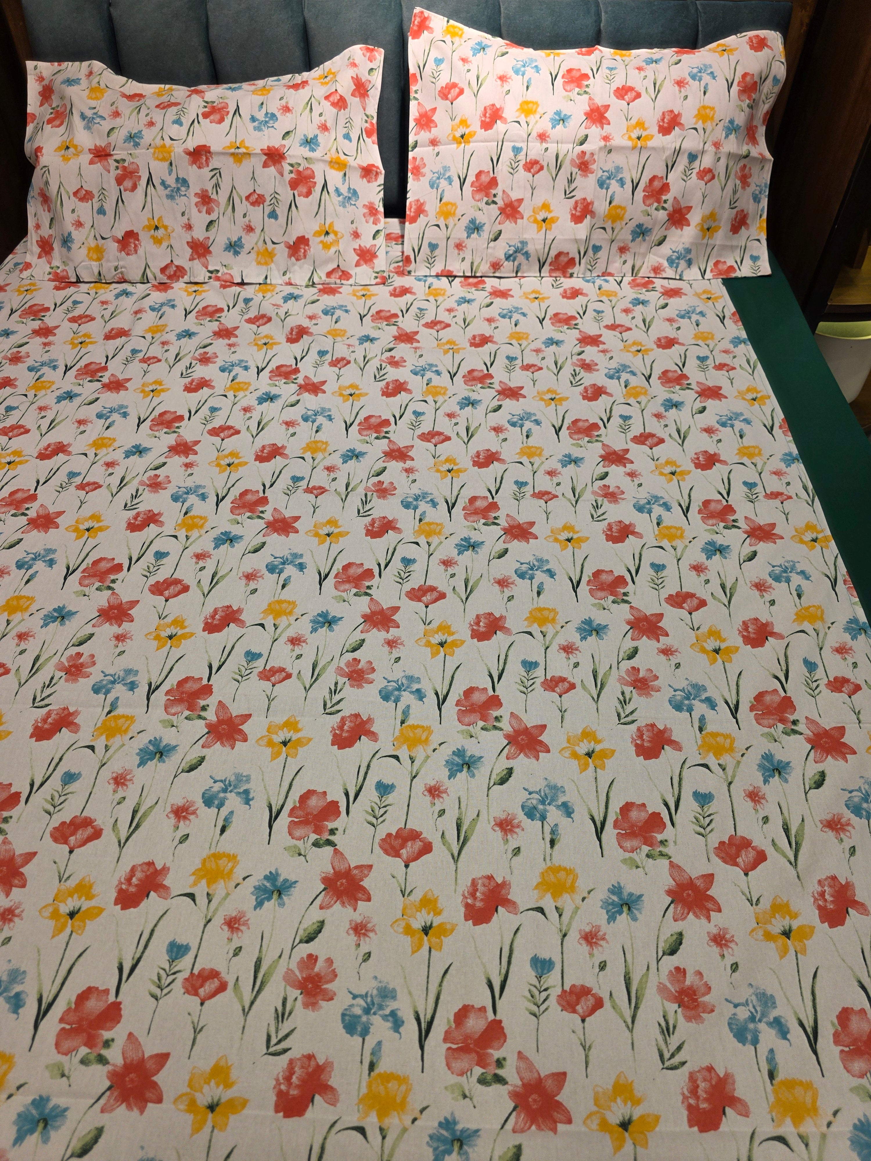 King Border Bedsheet Set