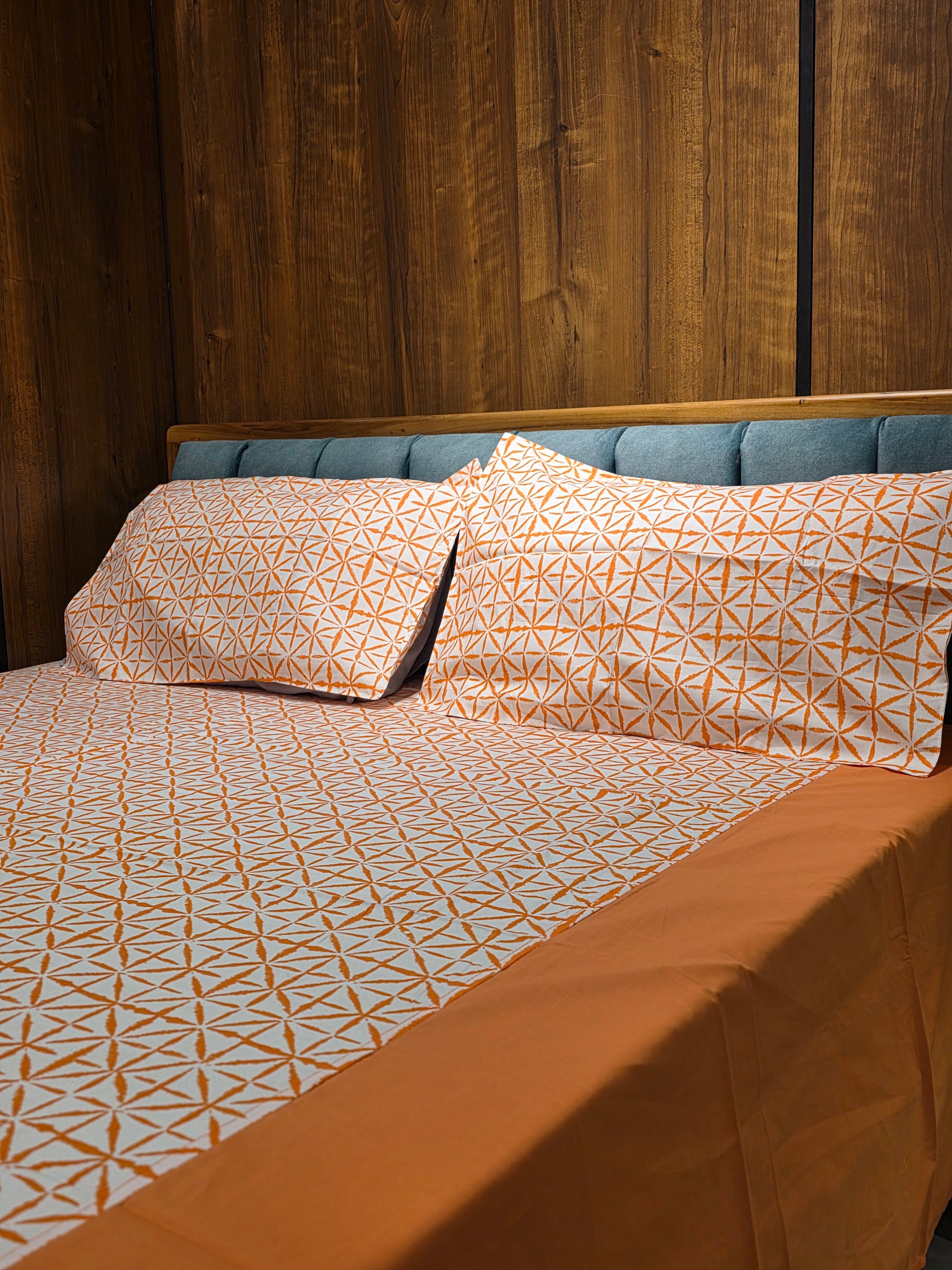 King Border Bedsheet Set