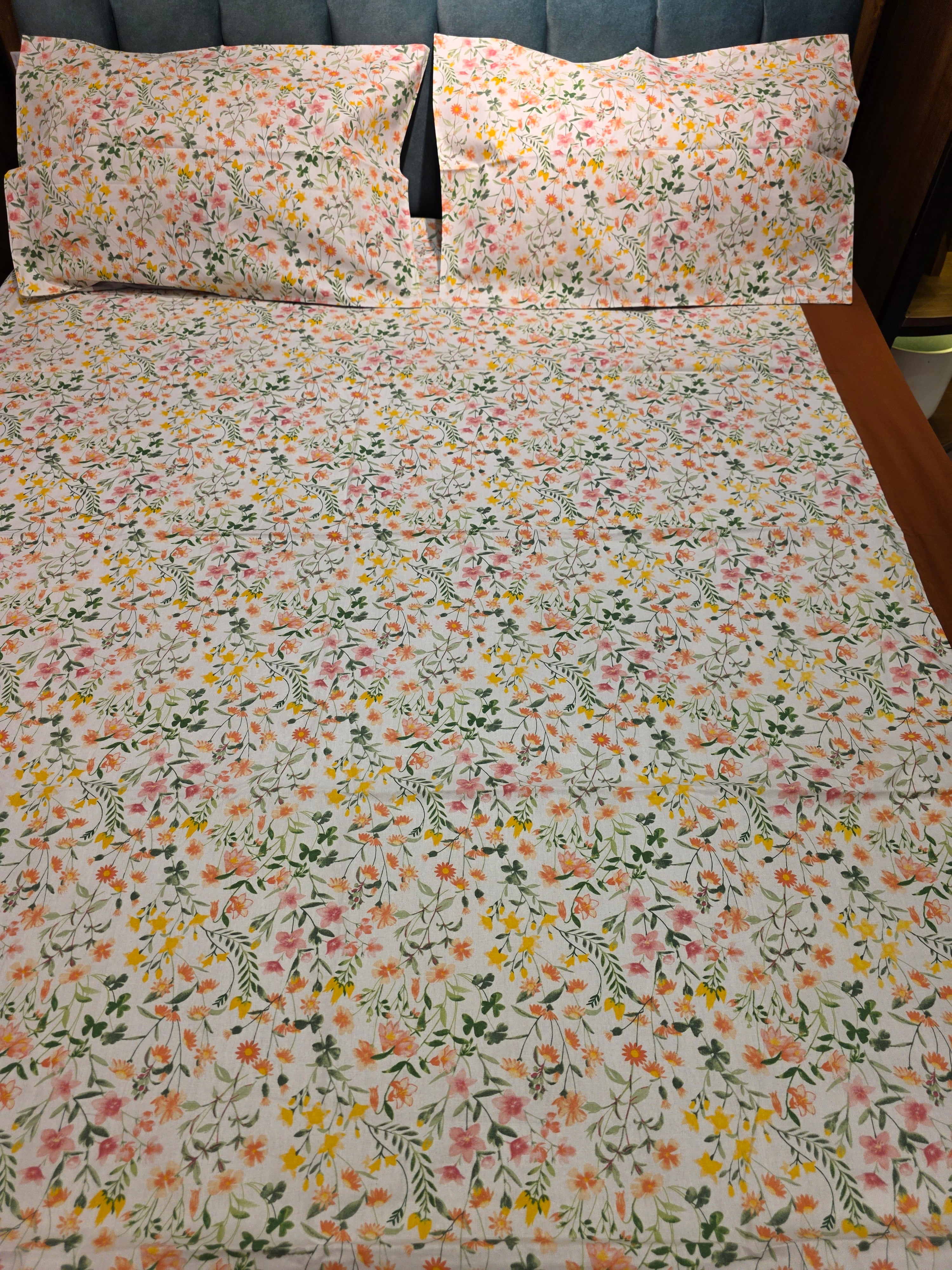 King Border Bedsheet Set