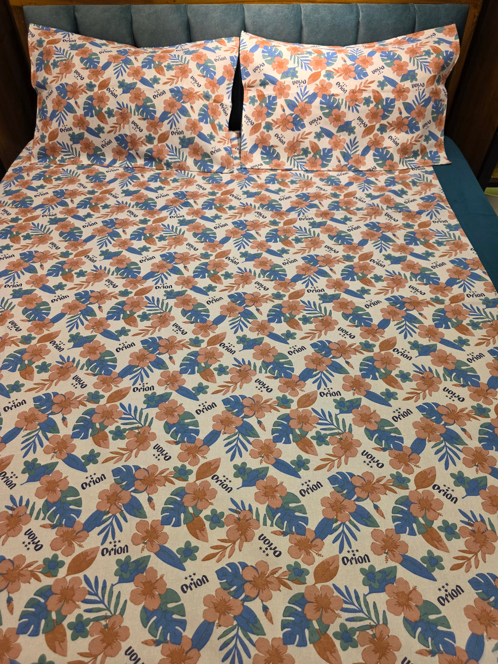 King Border Bedsheet Set