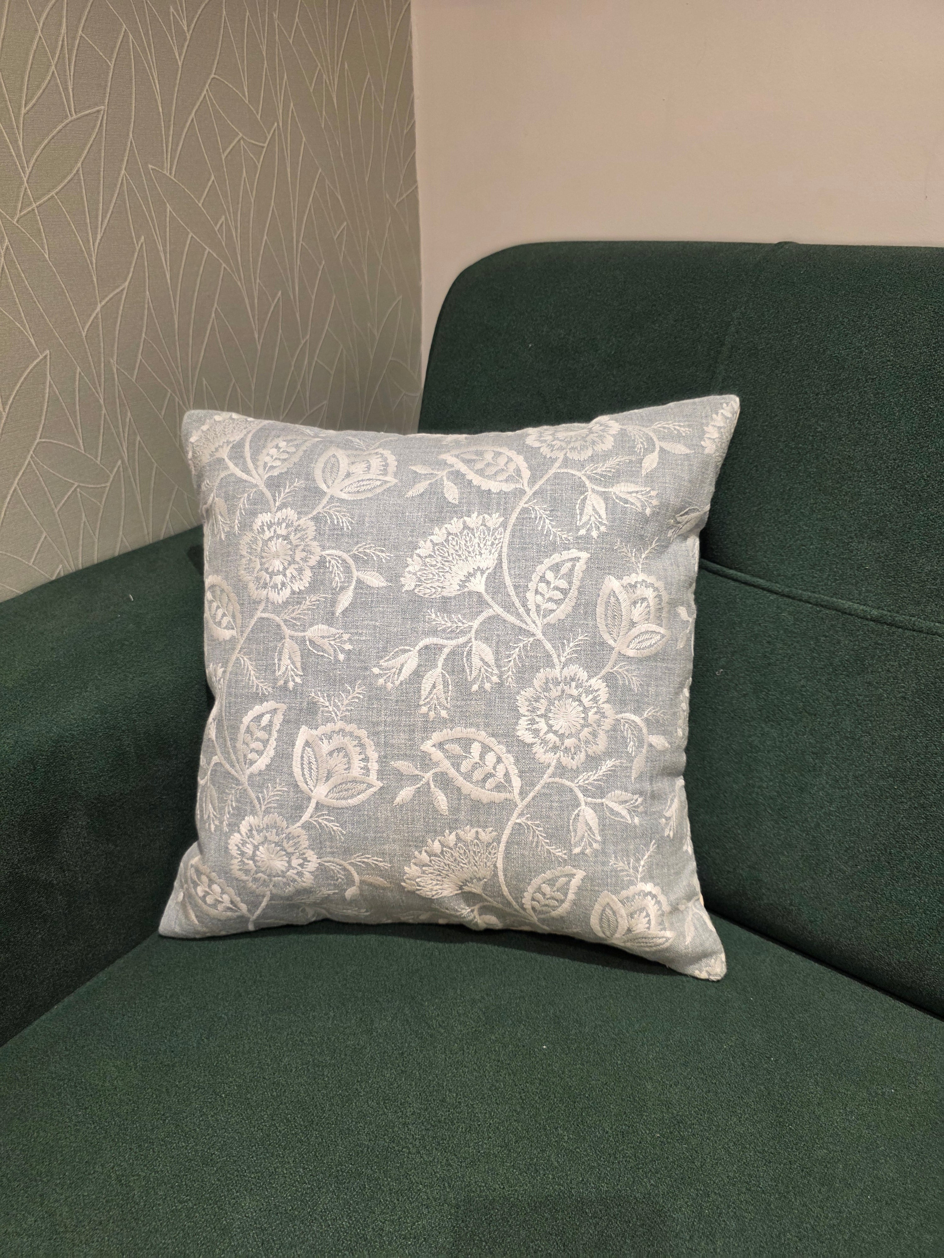 Embroidered Cushion Cover – 16 x 16 inches