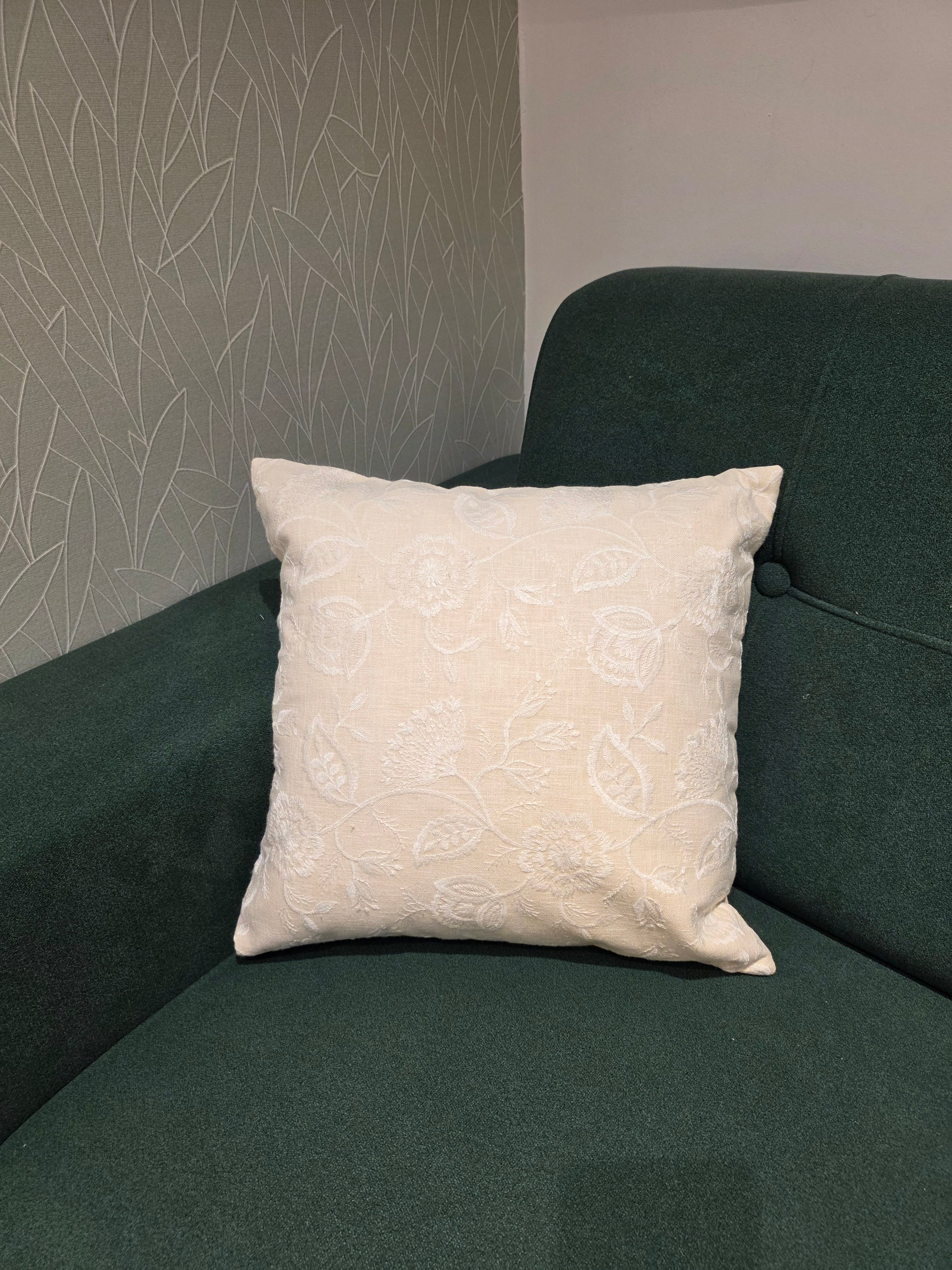 Embroidered Cushion Cover – 16 x 16 inches