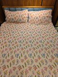 Pure Cotton Single Bedsheet Set