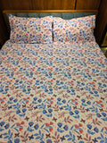 Pure Cotton Single Bedsheet Set