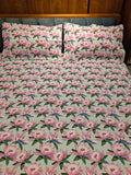 Pure Cotton Single Bedsheet Set