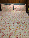 Pure Cotton Single Bedsheet Set