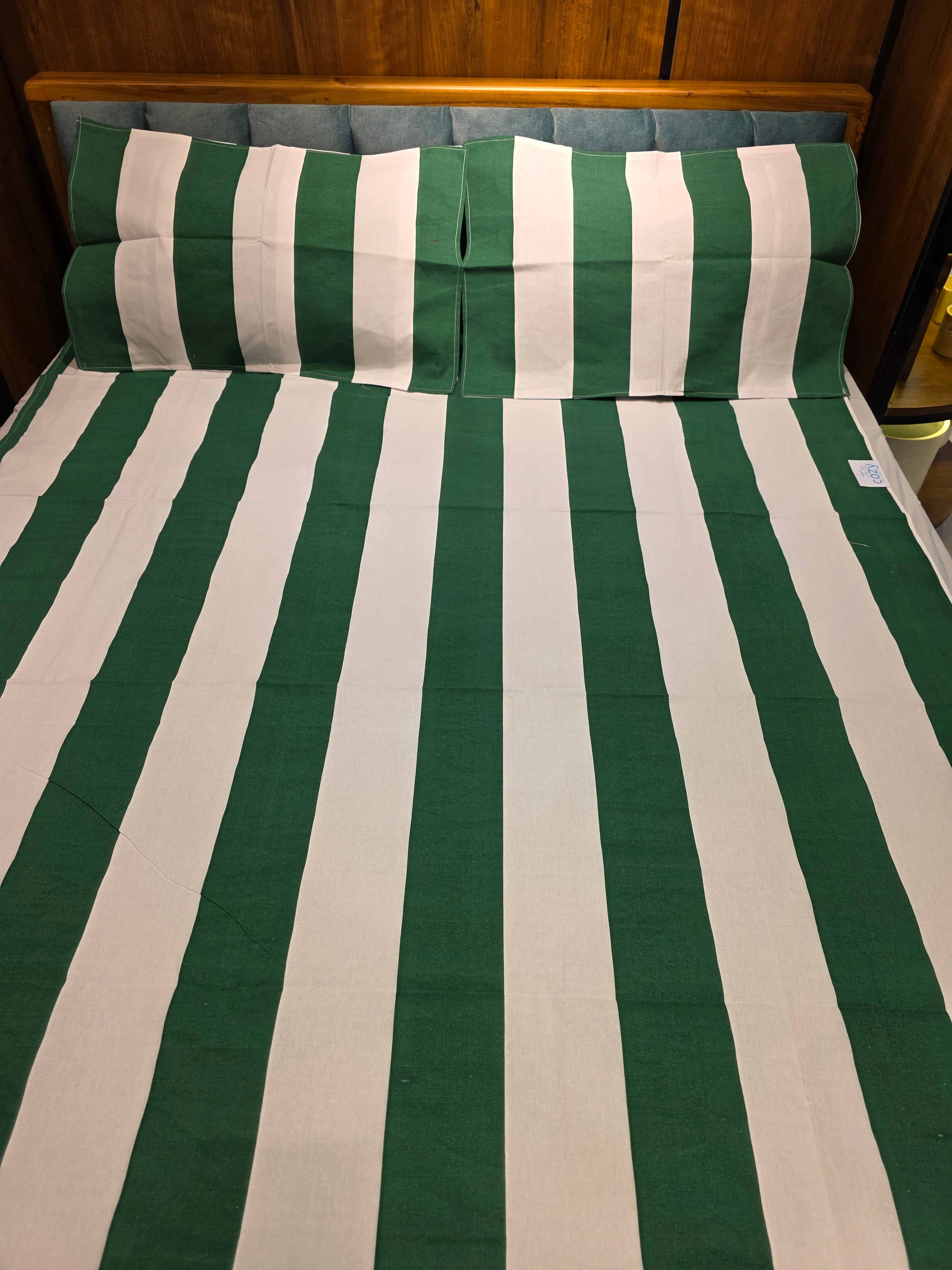 Pure Cotton Single Bedsheet Set