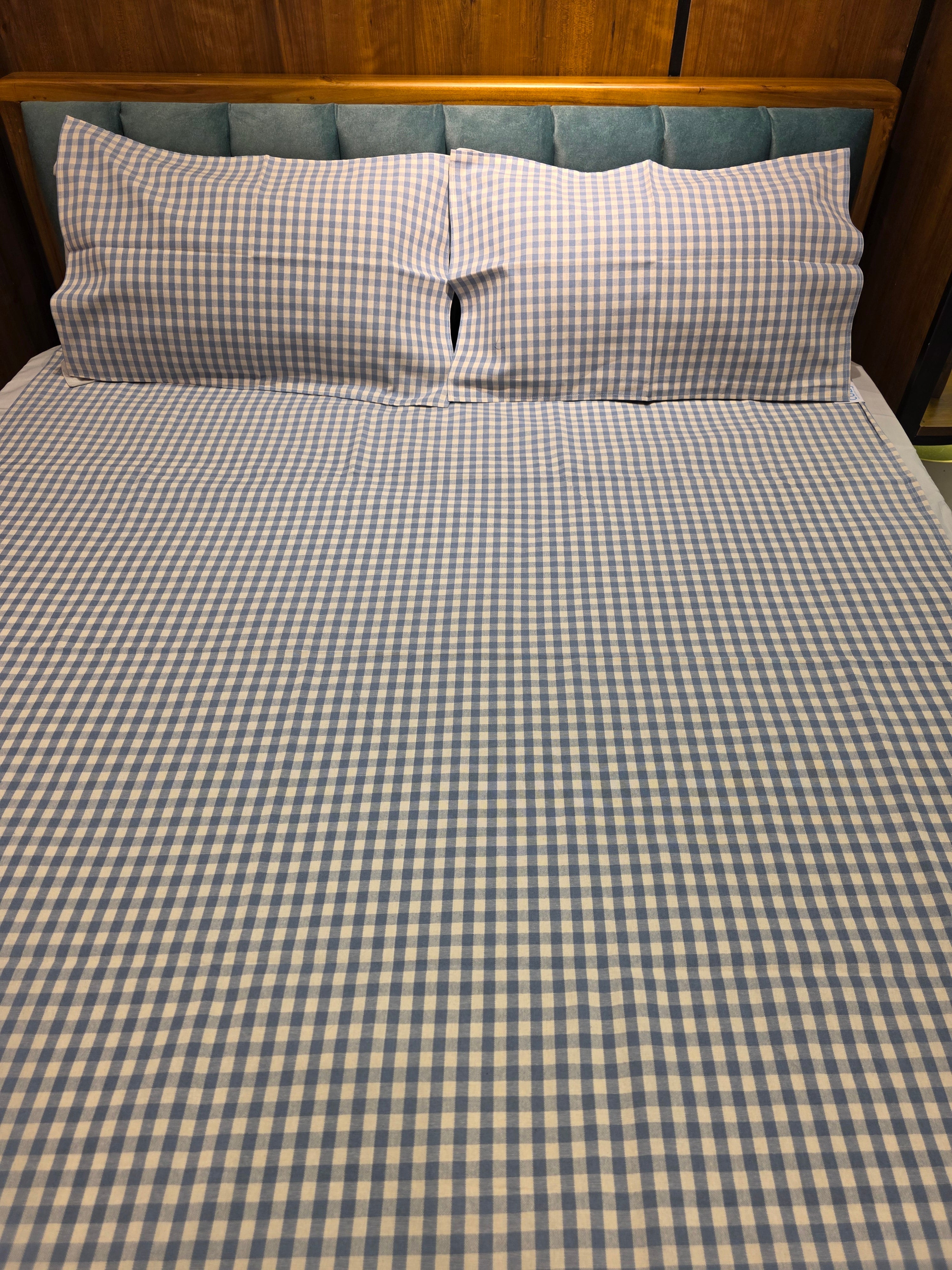 Pure Cotton Single Bedsheet Set