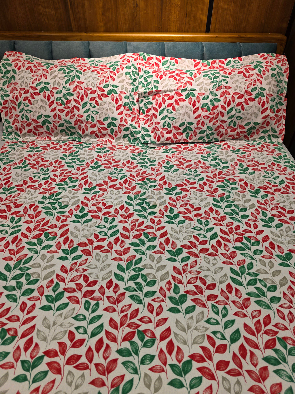 Pure Cotton Single Bedsheet Set