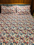 Pure Cotton Single Bedsheet Set